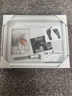 Wendy Bellissimo White Cherished Memories Baby Collage Frame